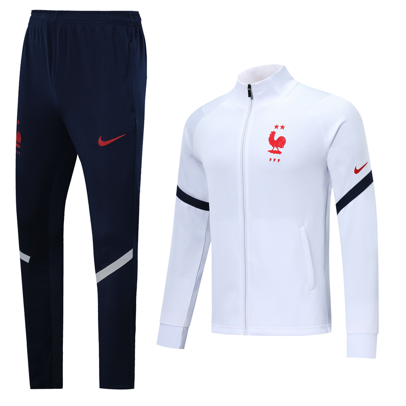 AAA Quality France 2020 Tracksuit - White
